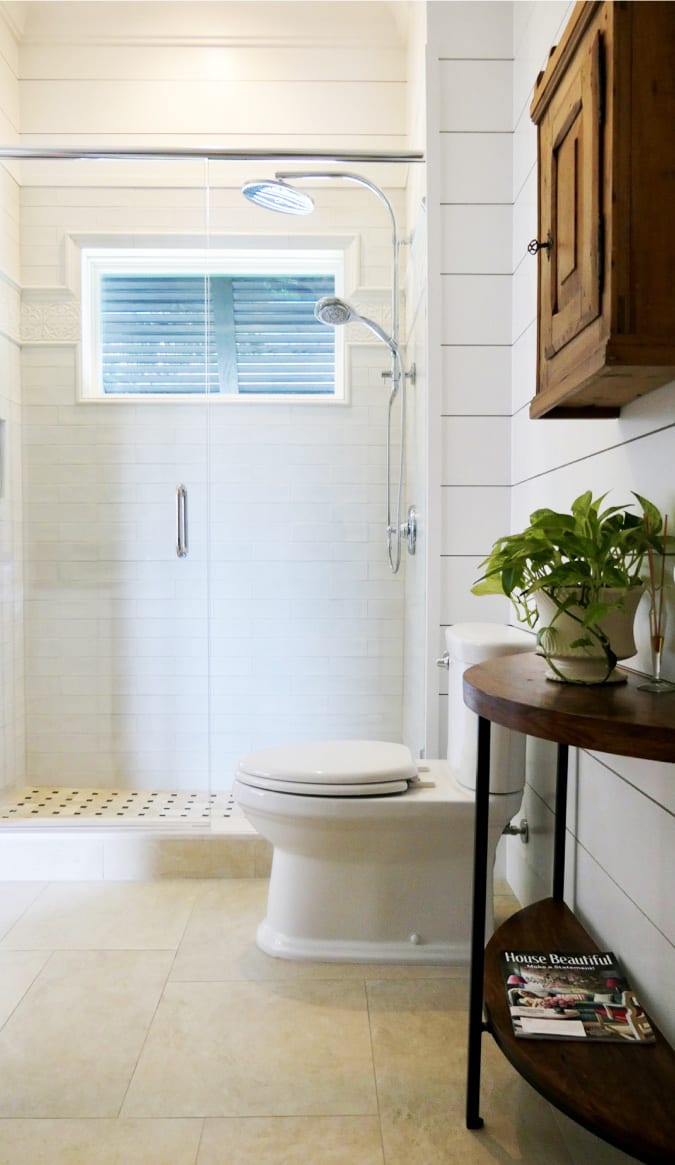 bathroom after renovation